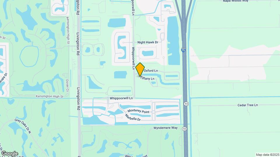1455 Tiffany Ln Map and Location Details