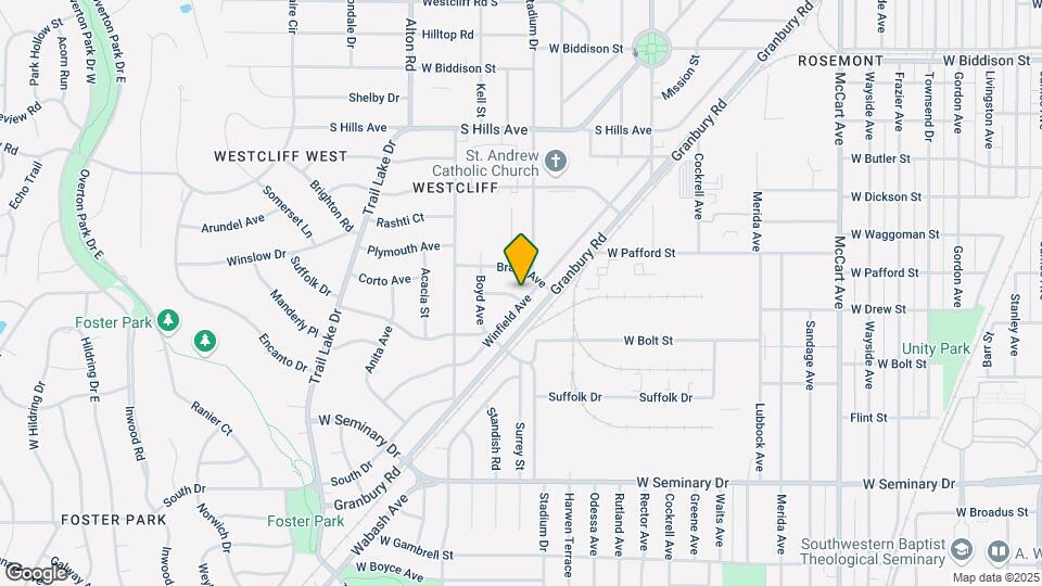 4016 Winfield Ave Map and Location Details