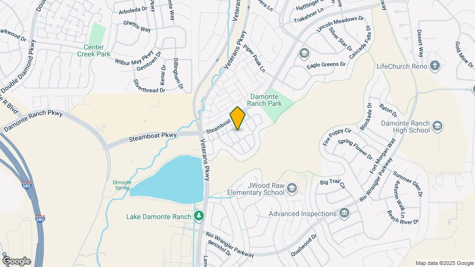 1860 Wind Ranch Rd Map and Location Details