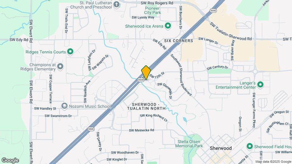 16850 SW Gleneagle Dr Map and Location Details