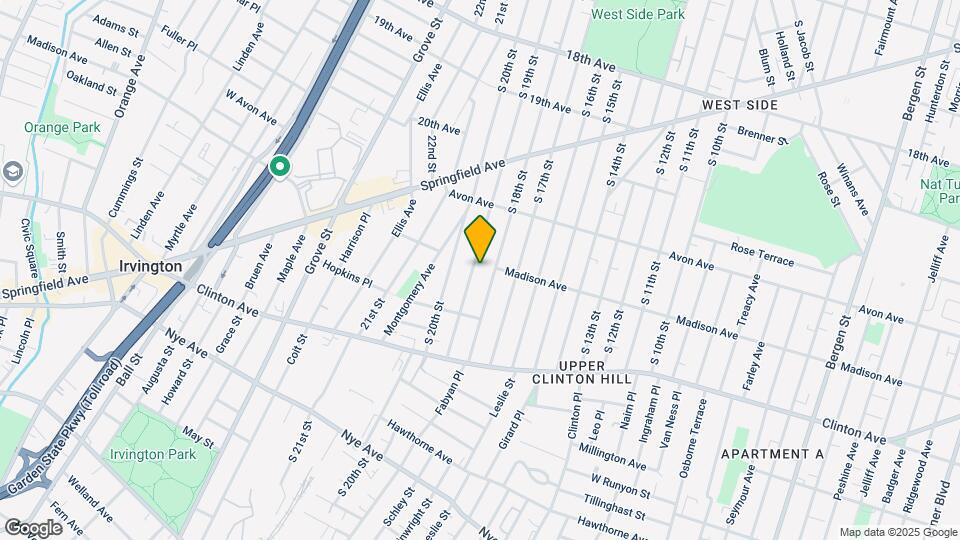 862 S 19th St Map and Location Details