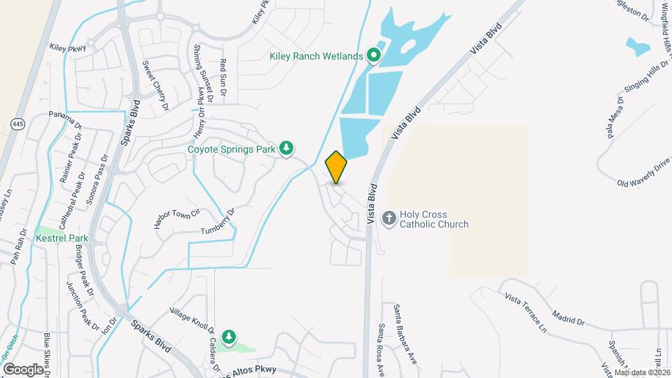 5770 Vista Serena Way Map and Location Details