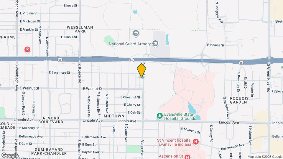 219 Vann Ave Map and Location Details