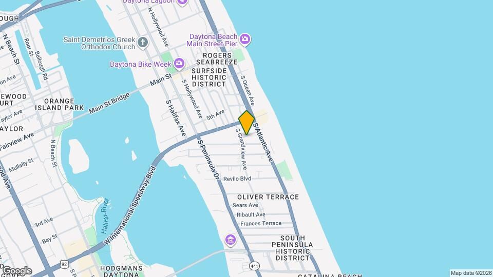 708 Davis St Map and Location Details