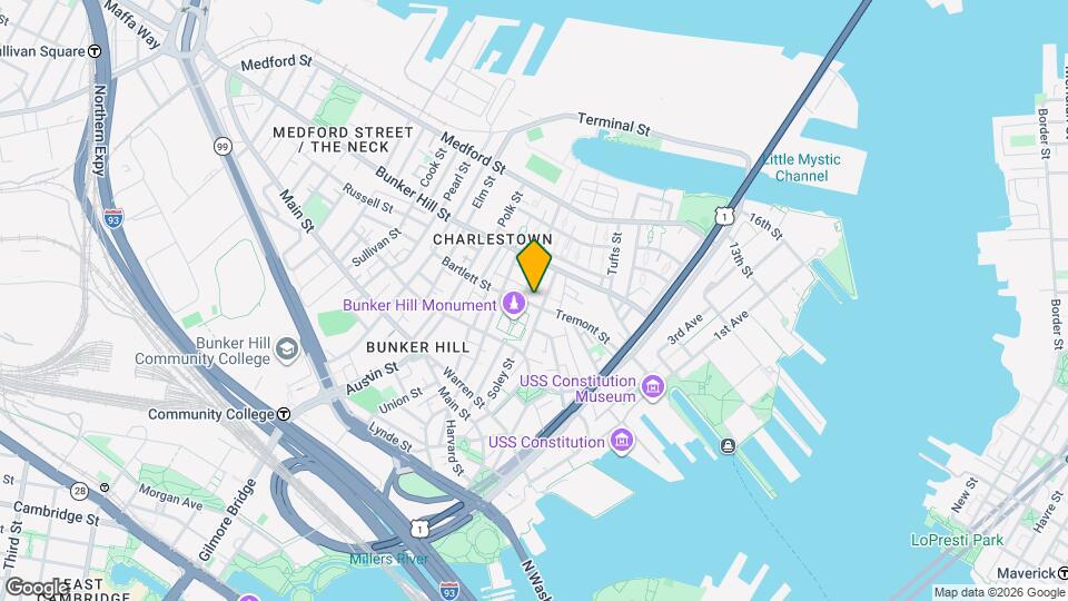 18 Monument Sq, Unit 4 Map and Location Details