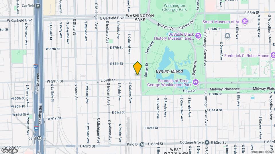364 E 59th St, Unit 2 Map and Location Details