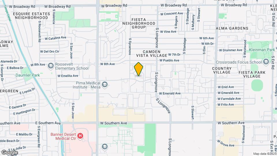1730 W Emelita Ave Mapa y Detalles de la Ubicación