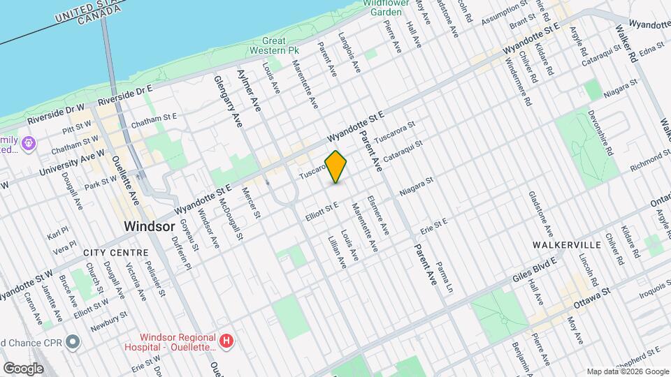 737 Cataraqui St Map and Location Details