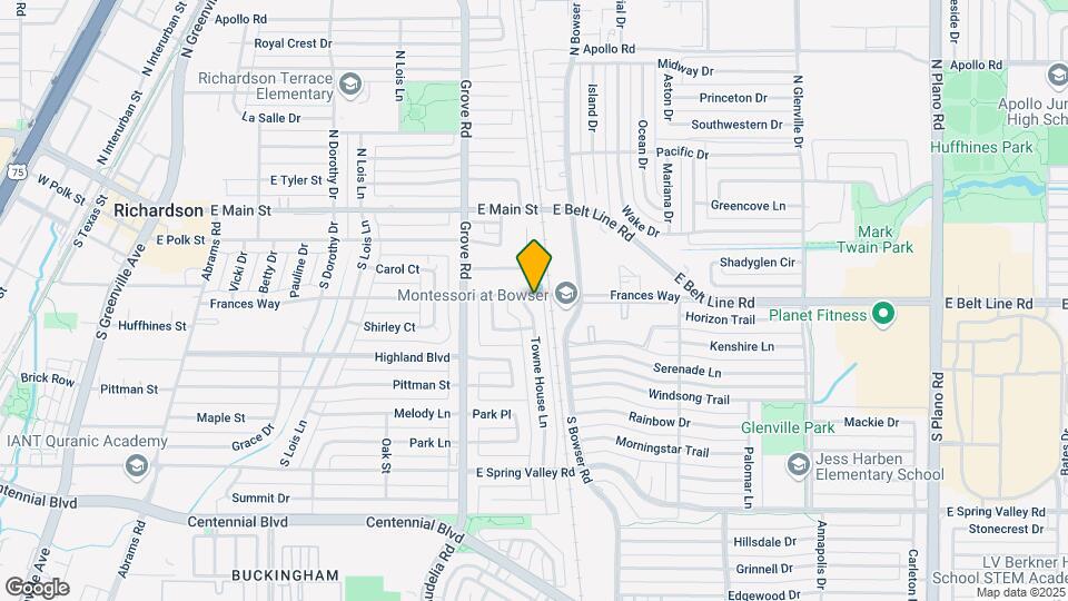 301 Towne House Ln Map and Location Details