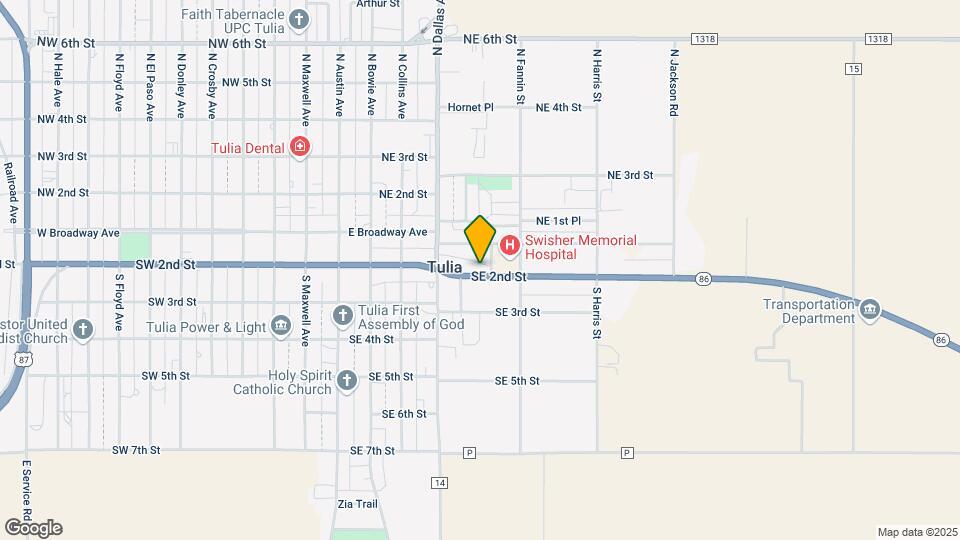 525 SE 2nd St Map and Location Details