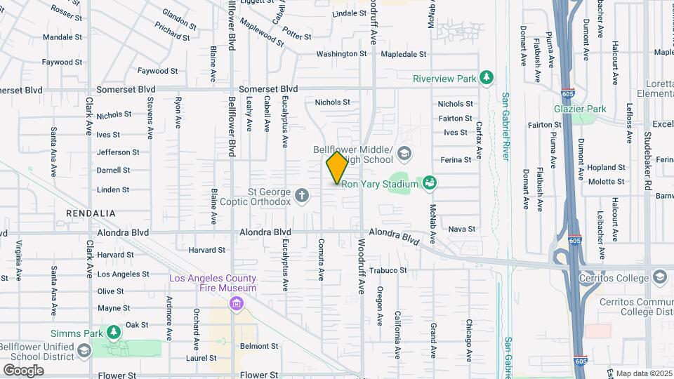 15558 Cornuta Ave Map and Location Details