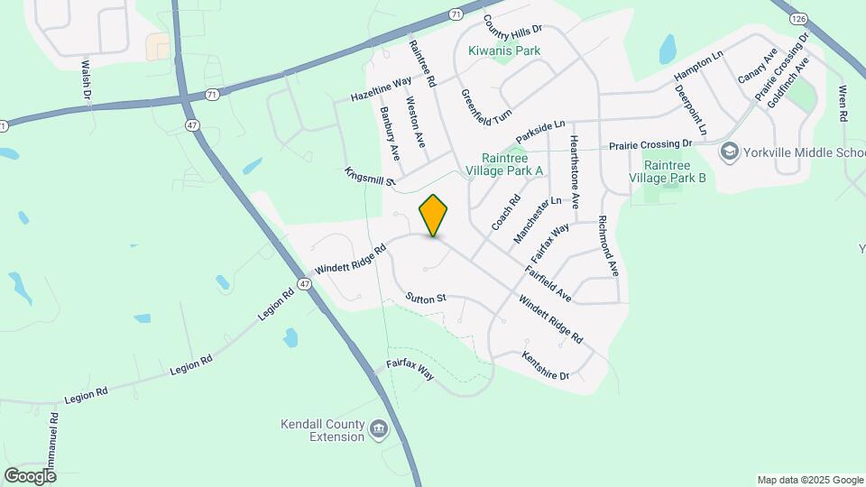 442 Windett Ridge Rd Map and Location Details