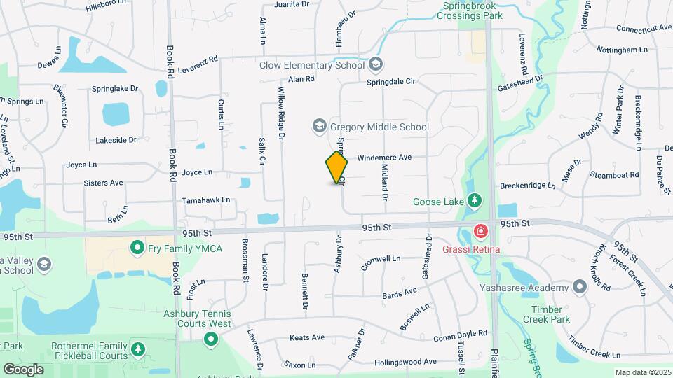 2735 Springdale Cir Map and Location Details