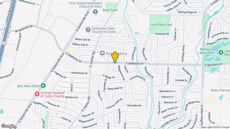 801 Fawn Valley Dr Map and Location Details