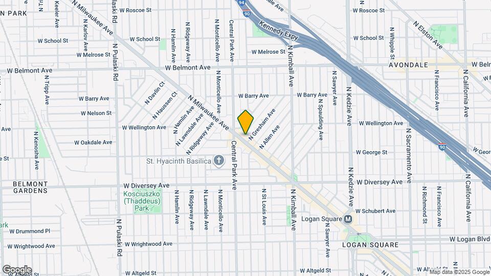 2935 N Milwaukee Ave, Unit 2 Map and Location Details