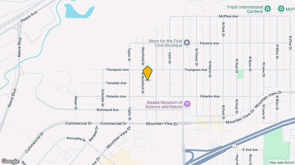 401 Mumford St Map and Location Details