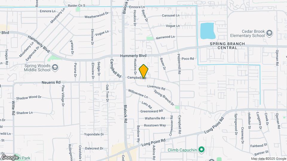 9419 Campbell Rd Map and Location Details