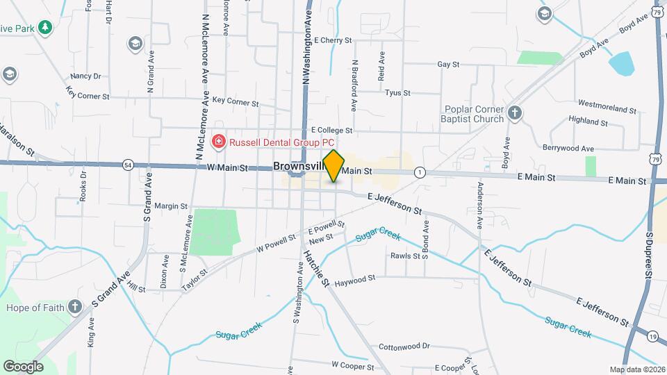 131 E Jefferson St Map and Location Details