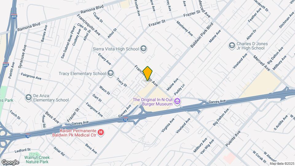 13526 Francisquito Ave Map and Location Details