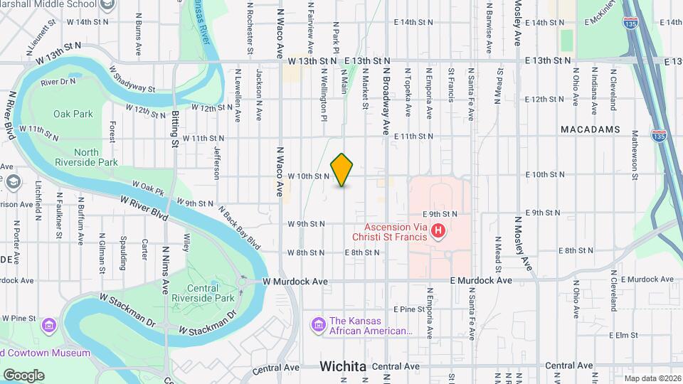 1049 N Main Map and Location Details