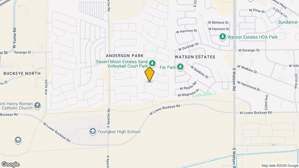 24054 W Verlea Dr Mapa y Detalles de la Ubicación