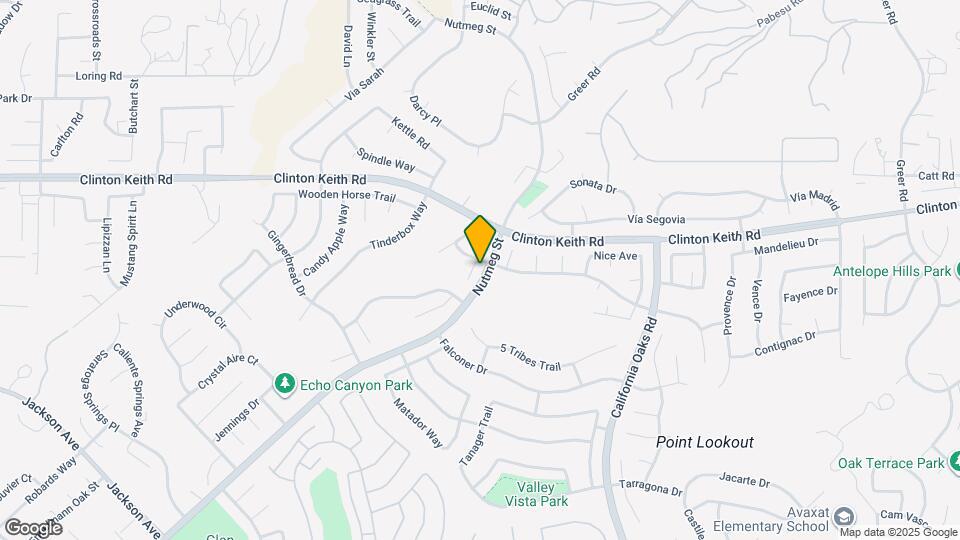 39730 Pinedale Way Map and Location Details