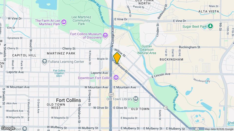 261 Pine St Map and Location Details