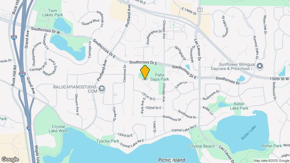 15004 Park Ave S Map and Location Details