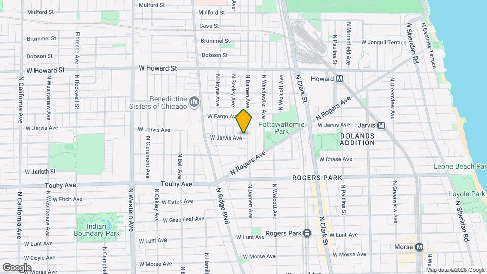 2006 W Jarvis Ave Mapa y Detalles de la Ubicación
