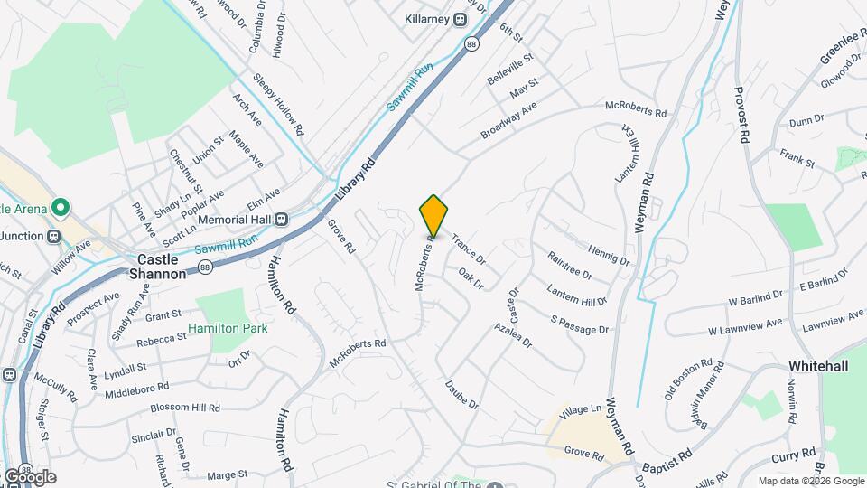 3353 McRoberts Rd Map and Location Details