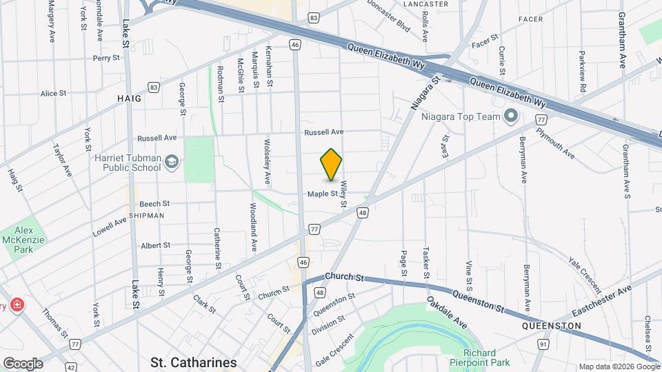 81 Maple St Map and Location Details