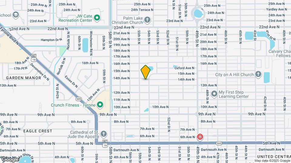 5424 14th Ave N Map and Location Details