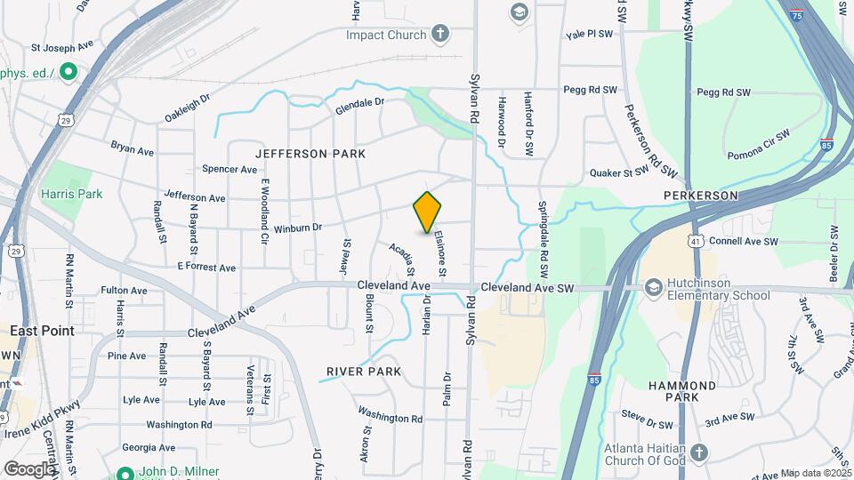 2627 Elsinore St Map and Location Details