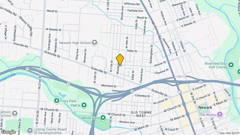 236 Woods Ave, Unit A Map and Location Details
