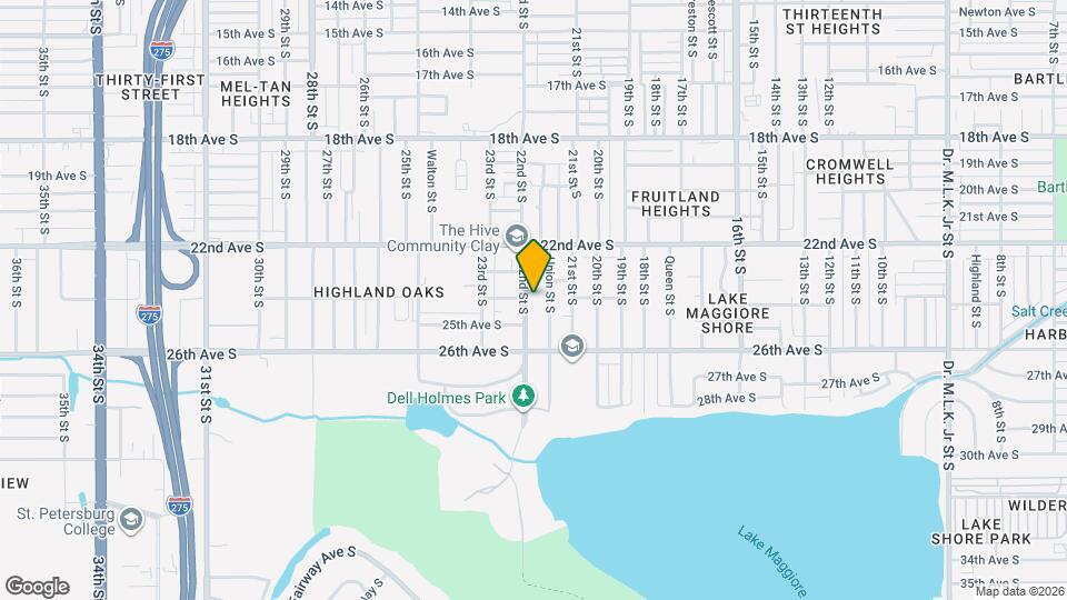 2400 22nd St S Map and Location Details