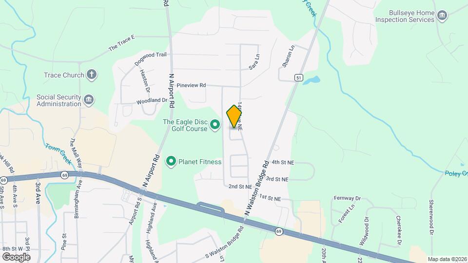 1305 Eagles Ln Map and Location Details