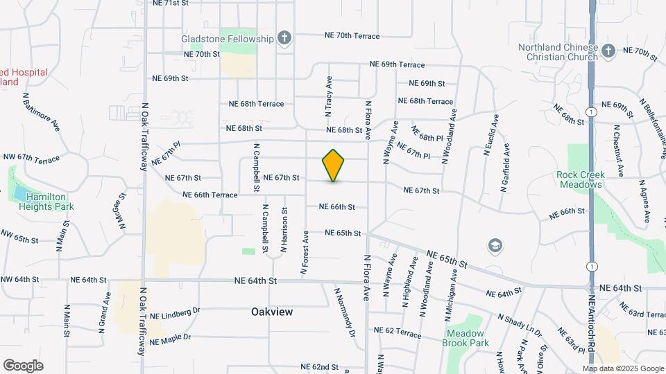 1211 NE 67th St Map and Location Details