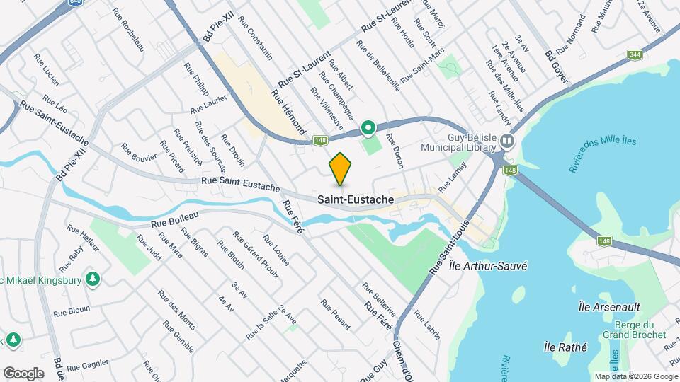 150 Du Moulin Rue Map and Location Details