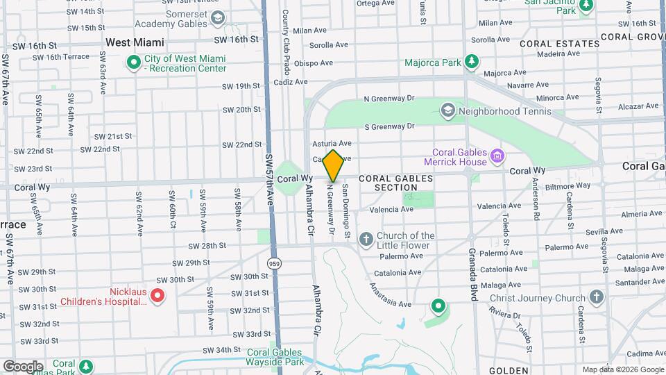 2413 N Greenway Dr Map and Location Details