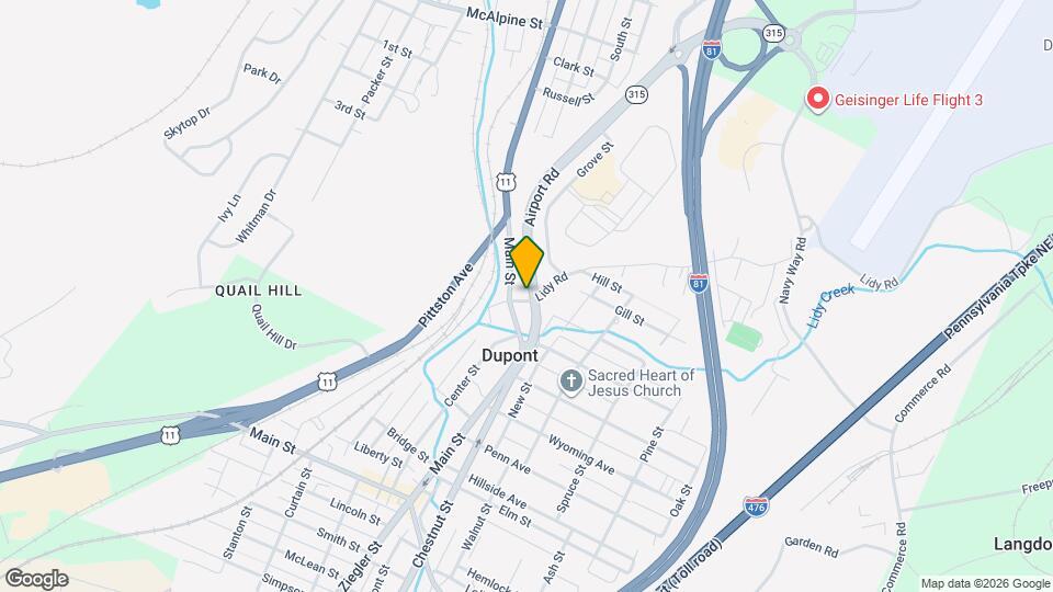 113 Lidy Rd Map and Location Details