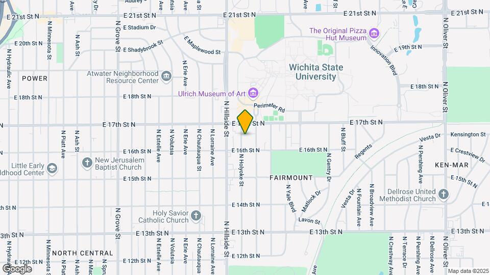 1728 N Holyoke Ave Map and Location Details