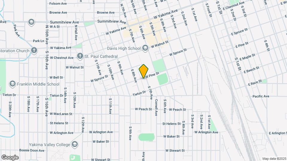 402 S 7th Ave, Unit B Map and Location Details