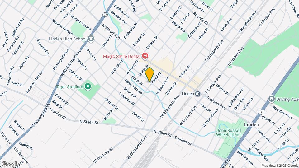 401 Ainsworth St Map and Location Details