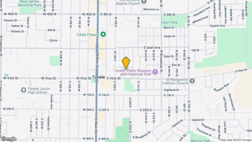 83 E Pinehurst St Map and Location Details
