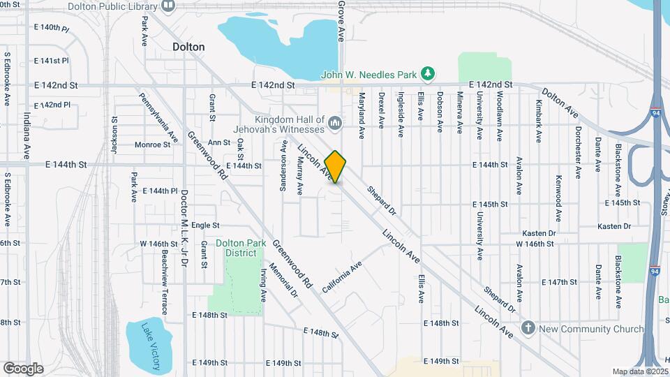 14444 Cottage Grove Ave Map and Location Details