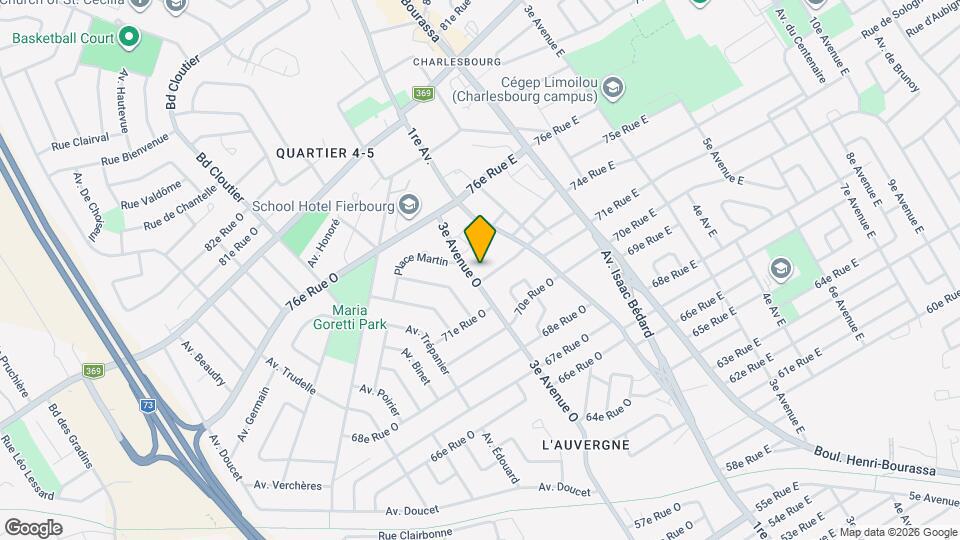 7300 3E Av O Map and Location Details