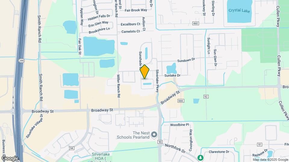 9616 Hamilton Dr Map and Location Details