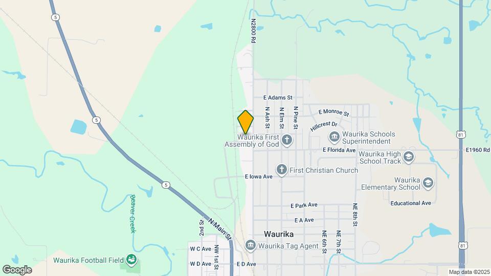 106 E Florida Ave Map and Location Details