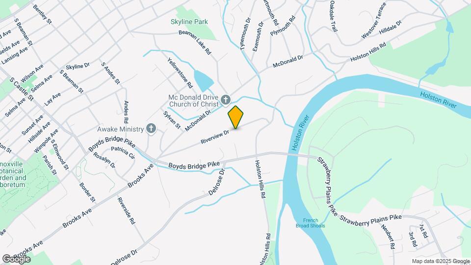 3616 Riverview Dr Map and Location Details