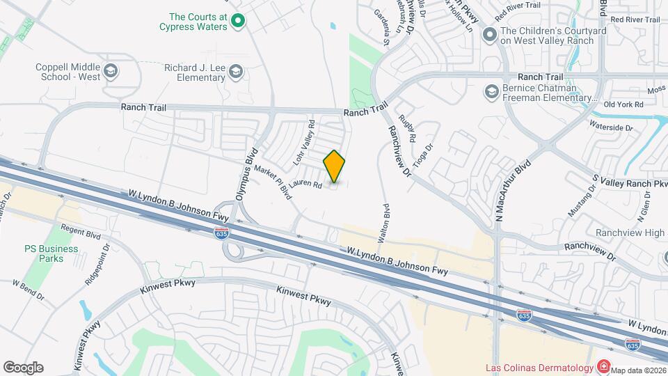 8608 Knox St Map and Location Details